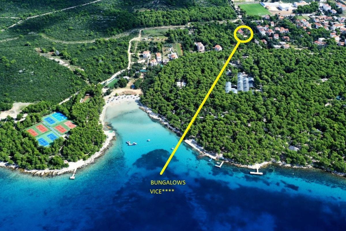 Bungalow Vice With Pool Пакоштане Экстерьер фото